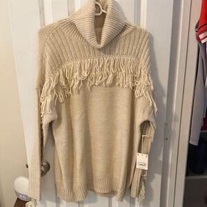 Cozy Cream Turtleneck Sweater
